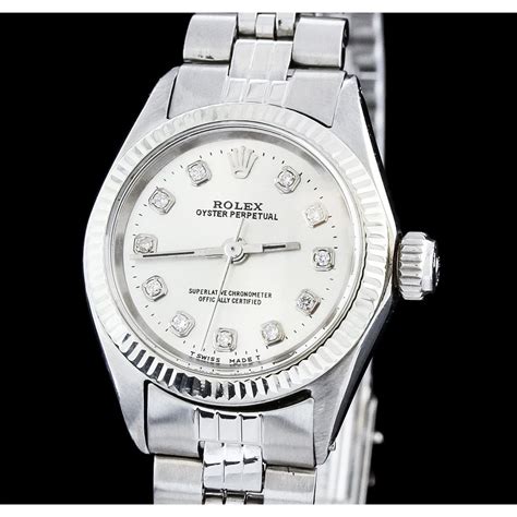 womens rolex oyster perpetual stainless steel|rolex oyster perpetual girl.